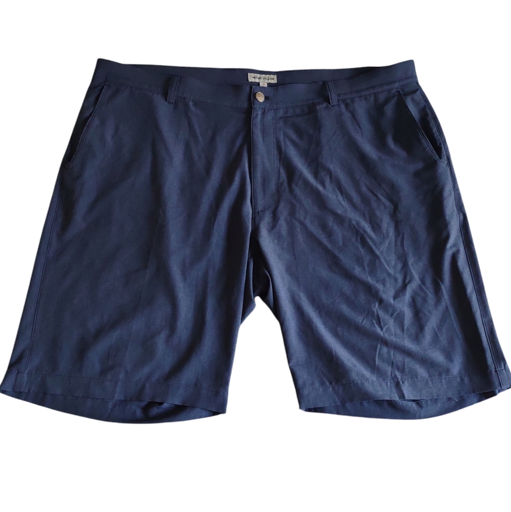 Peter Millar Men's Size 42 Blue Shackelford Performance Hybrid Shorts